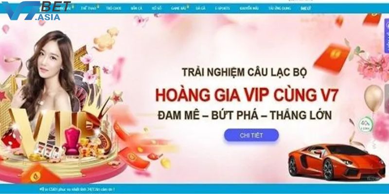 Giới thiệu V7bet hiện đang có các game hot