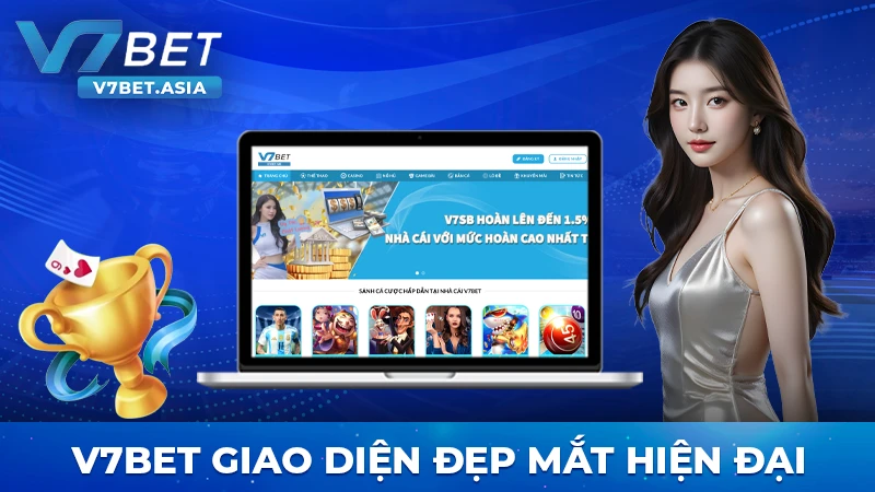 v7bet giao diện đẹp mắt hiện đại